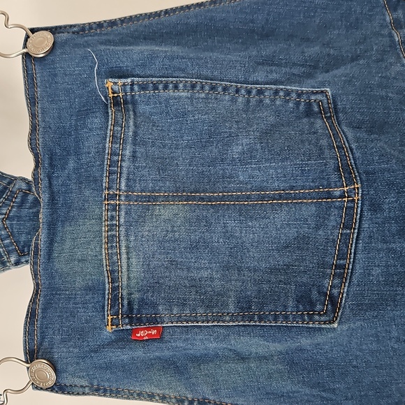 LEVIS DISTRESSED OVERALLS - Picture 3 of 13